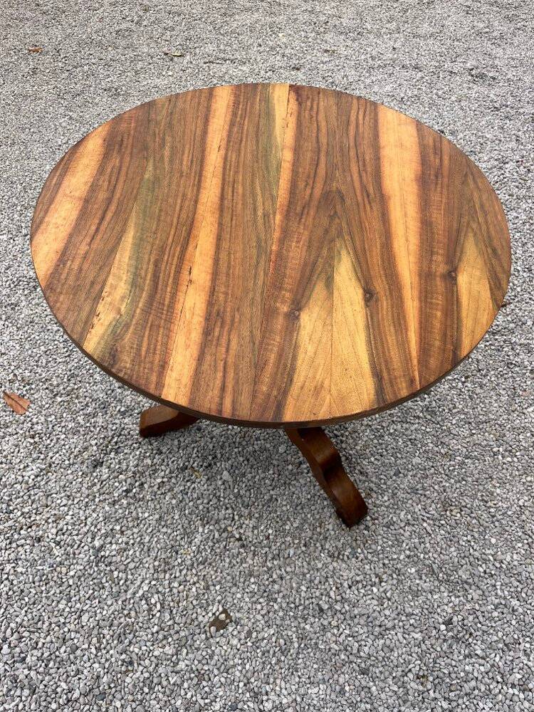 Table d’appoint plateau pivotant