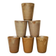 Lot de 6 gobelets en grès Digoin