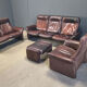 Vintage DS 50 sofa set by Desede, 1970s