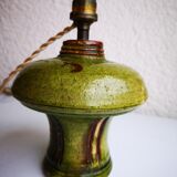 Pair of ceramic lamps