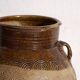 Ancient Chinese glazed stoneware vase – China, circa 1900