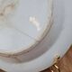 Antique Gien deep plate – floral pattern