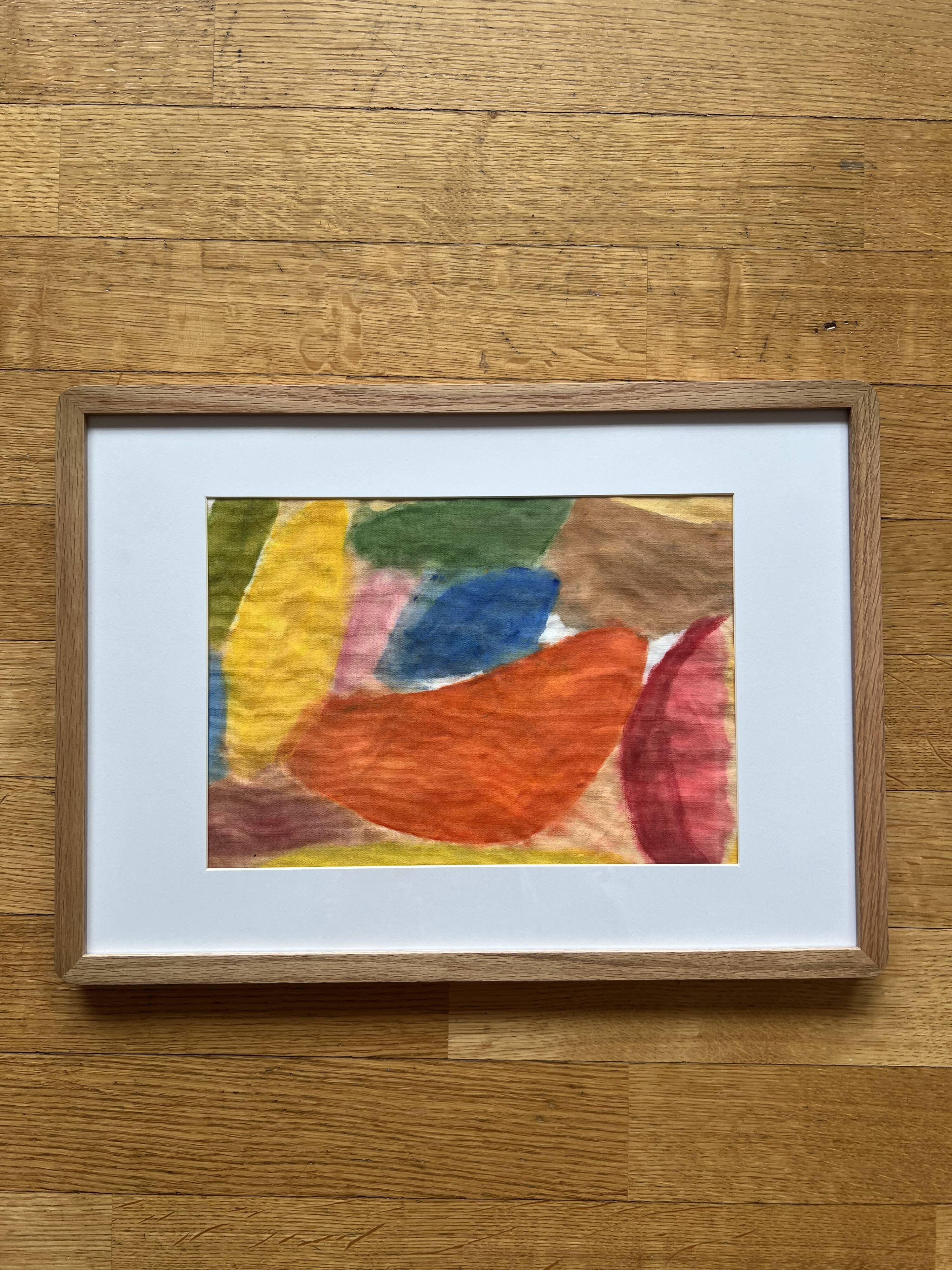 Peinture encadrée originale