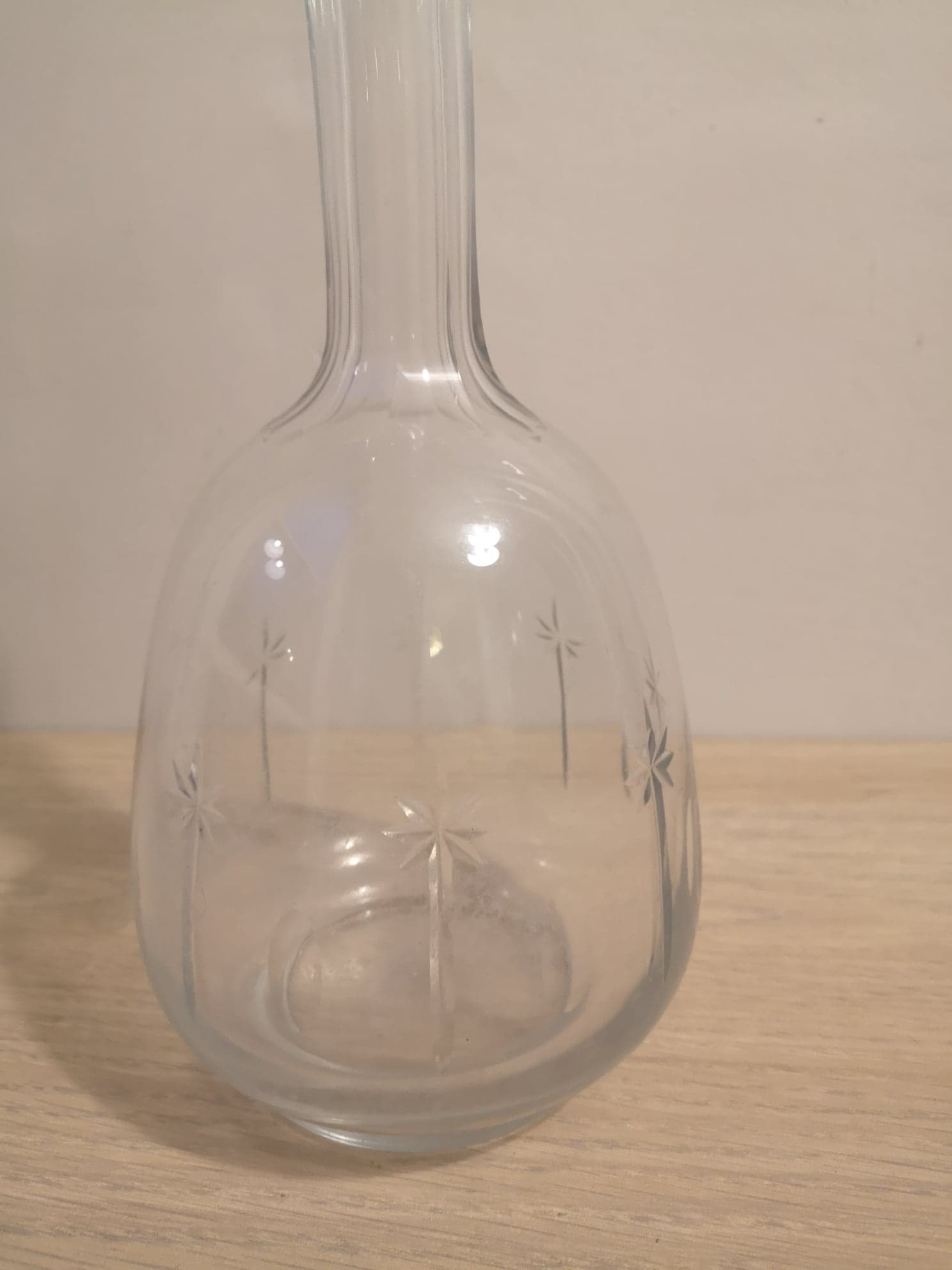 Cut crystal carafe - circa 1930