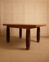 Sculptural wooden table