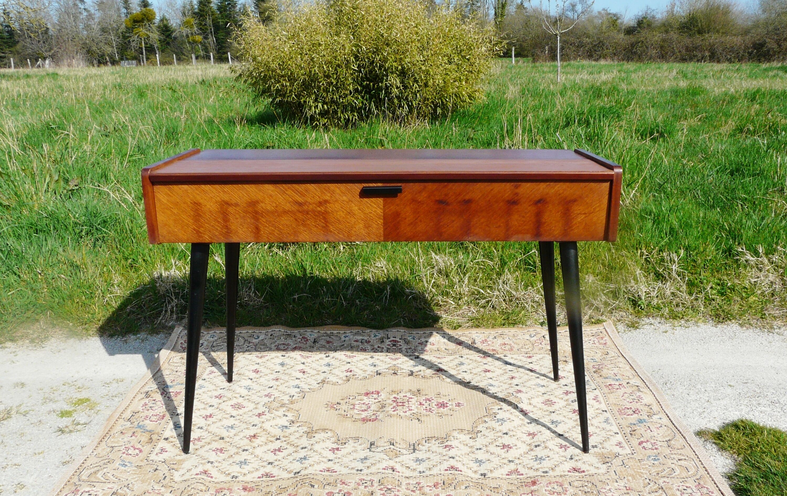 Desktop console vintage 50s