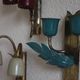 3 wall lamp, lily of the valley, from the 40s, vintage
