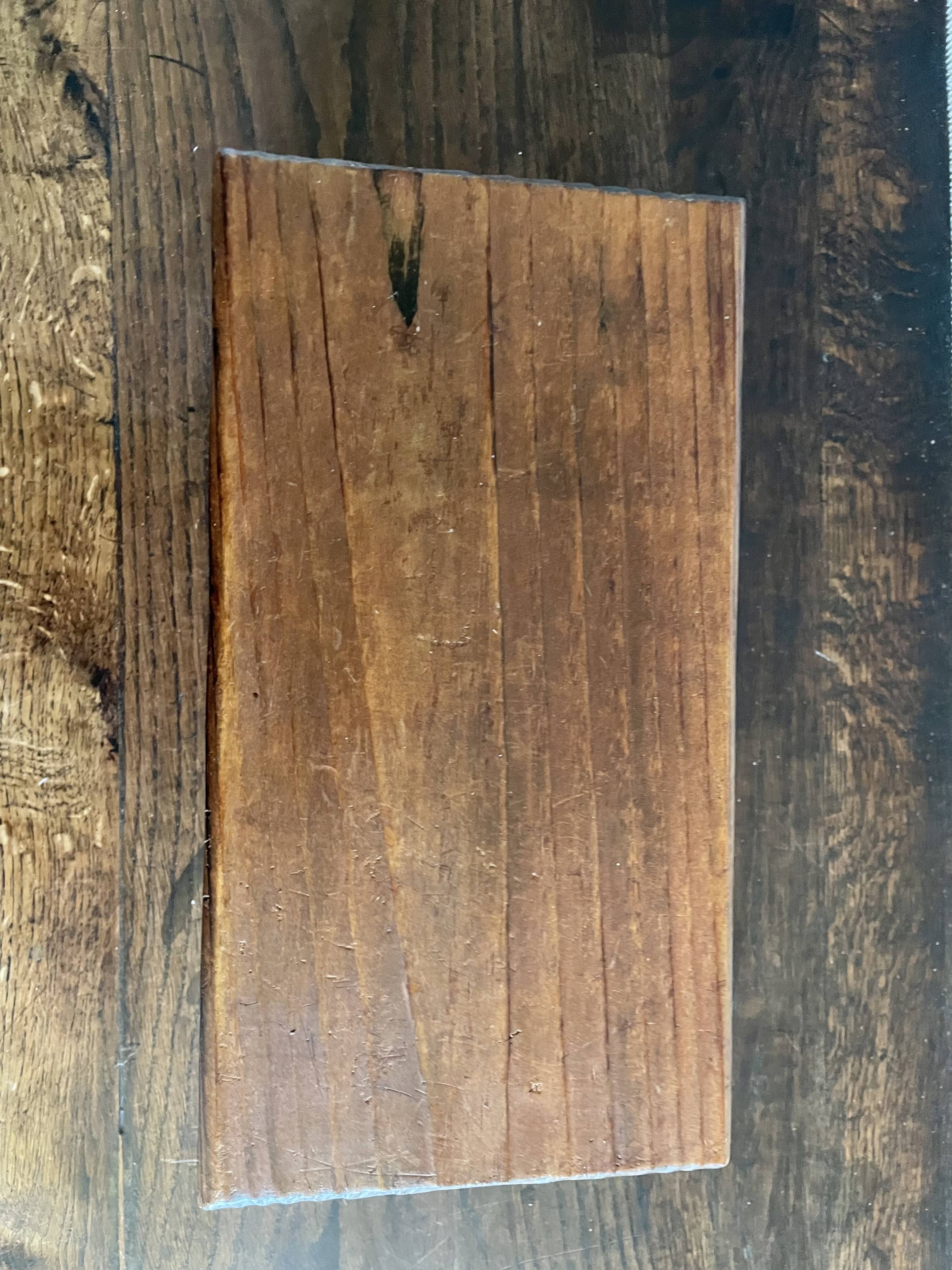 Wooden footrest stool