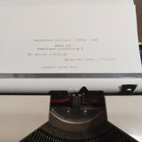 Machine à écrire Remington Sperry Rand Envoy III vintage