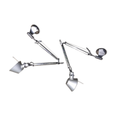 Pair of Tolomeo Tavolo lamps with their wall mount