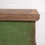 Antique green storage trunk (c.1920) #27