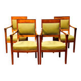 Set of 4 armchairs from the consulate period, early 19th century