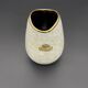Small Bay Keramik vase with pearlescent glaze and gold trim.