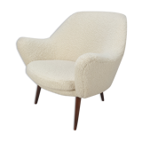 Mid century scandinavian lounge chair, 1950's