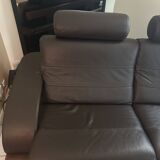 Roche Bobois leather sofa
