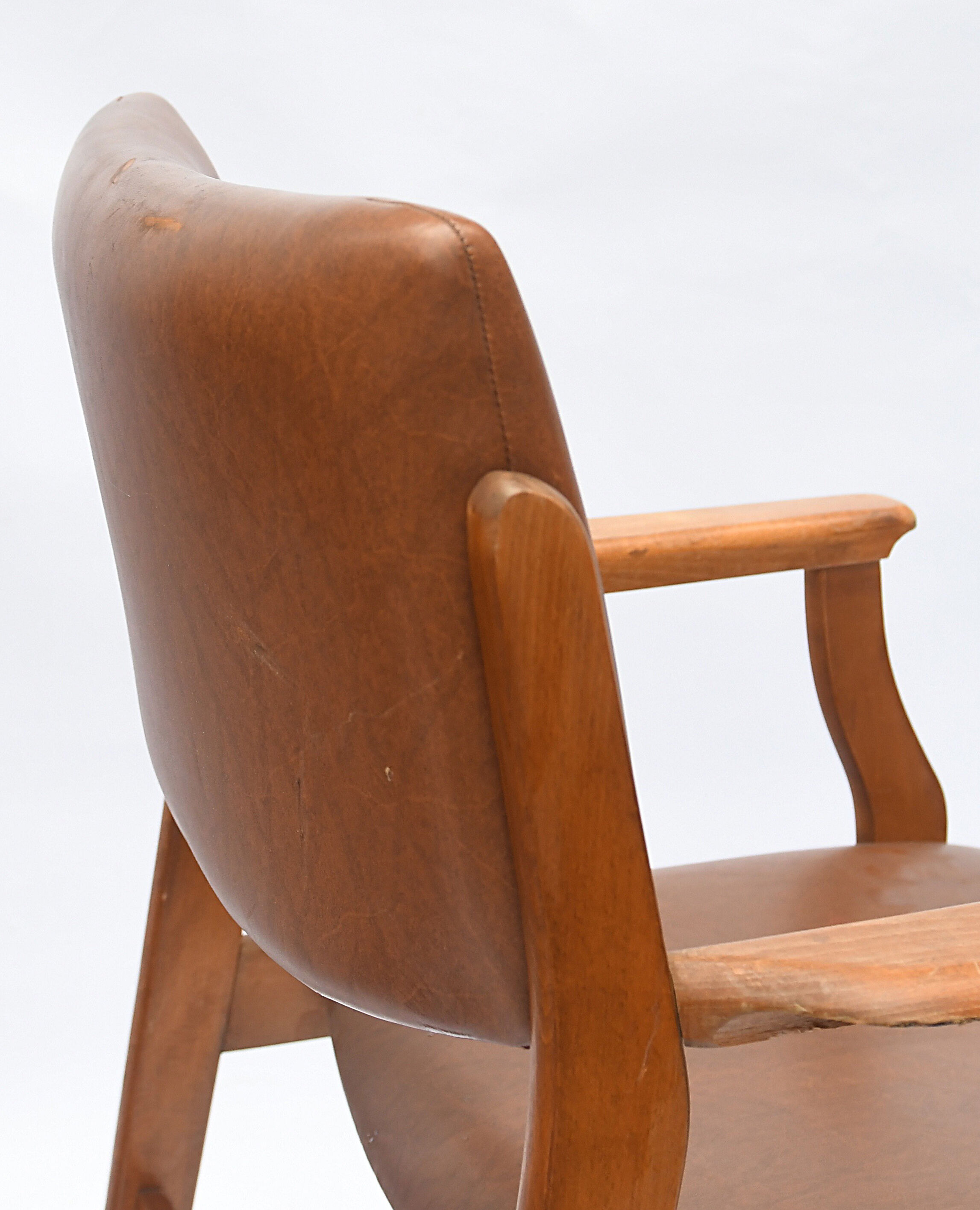 Pair of Danish-style armchairs