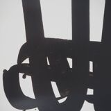 Pierre SOULAGES: Lithograph n 29, 1972 - Original signed poster