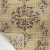 Anatolian handmade vintage rug 276 cm x 177 cm