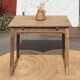 Table ancienne en chêne massif brut 4 personnes