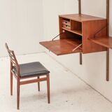 2-column wall unit by Poul Cadovius