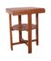 Art Deco gueridon in Burmese teak
