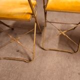 6 vintage opera folding chairs