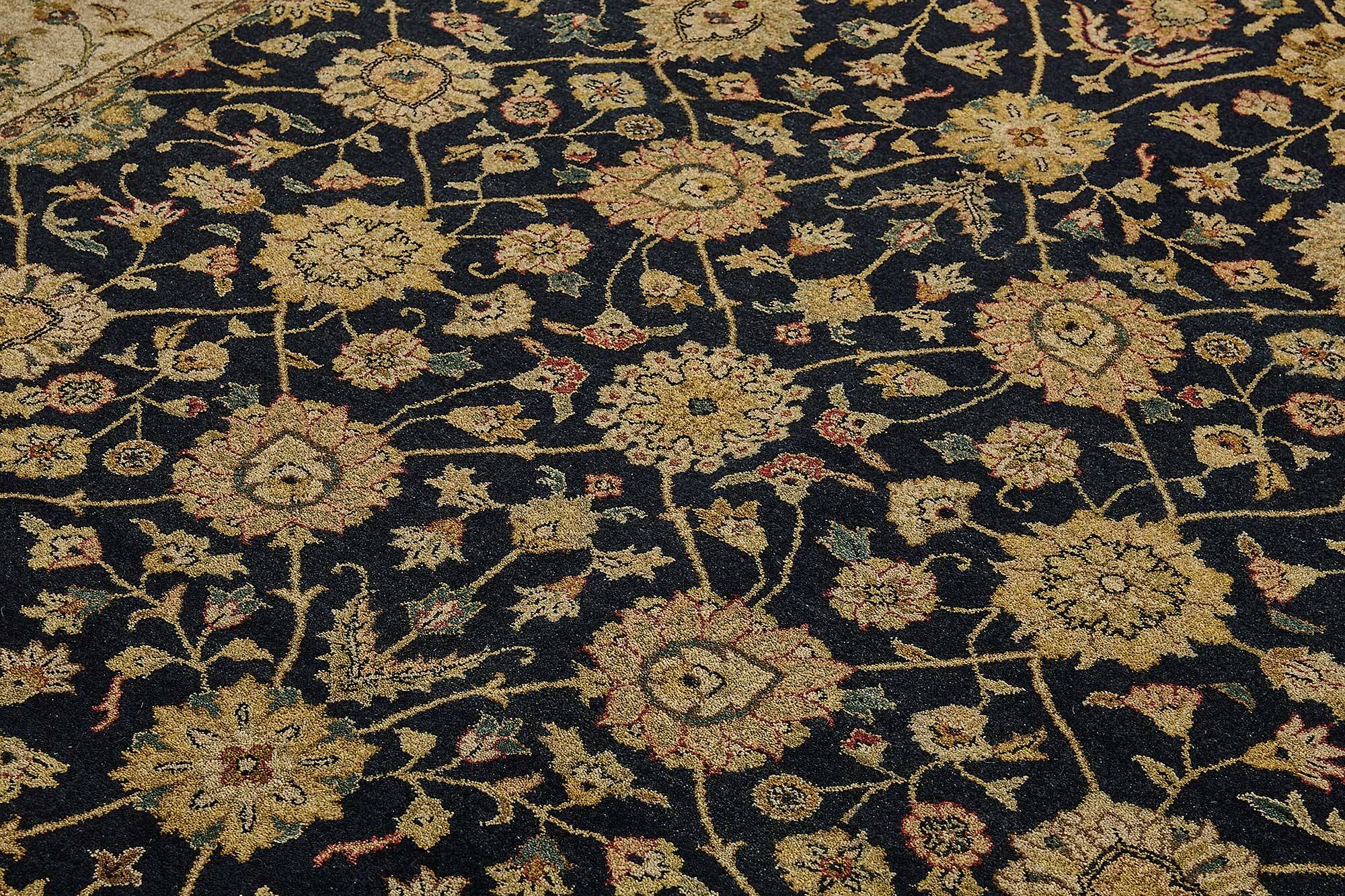 Turkish Handknotted Wool Oushak Rug 245 cm x 302 cm