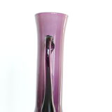 Purple opaline vase
