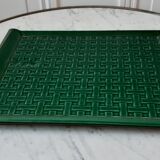 Ceramic top green and gold canning effect 50s