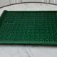 Ceramic top green and gold canning effect 50s