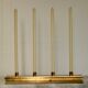 Candelabre en laiton suédois du milieu du siècle par Pierre Forsell pour Skultuna