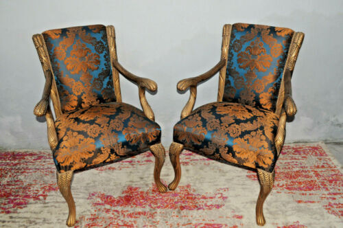 2 armchairs Louis XV style