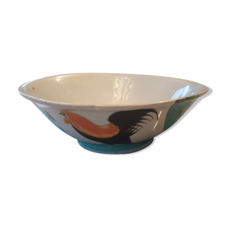 Bowl china rooster 1900