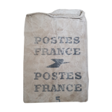 Old cotton postbag