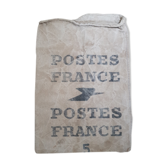 Old cotton postbag