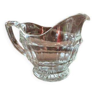 Old glass pitcher