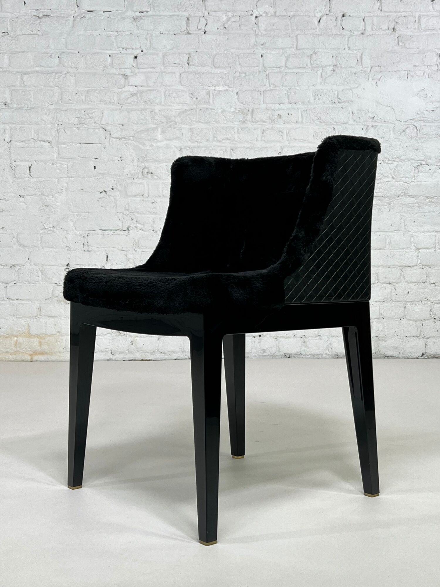 Pair of armchairs Mademoiselle Kravitz design Philippe Starck for Kartell