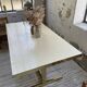 Brass table 1970 Italian lacquer