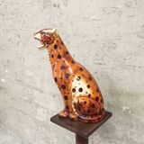 Leopard statuette