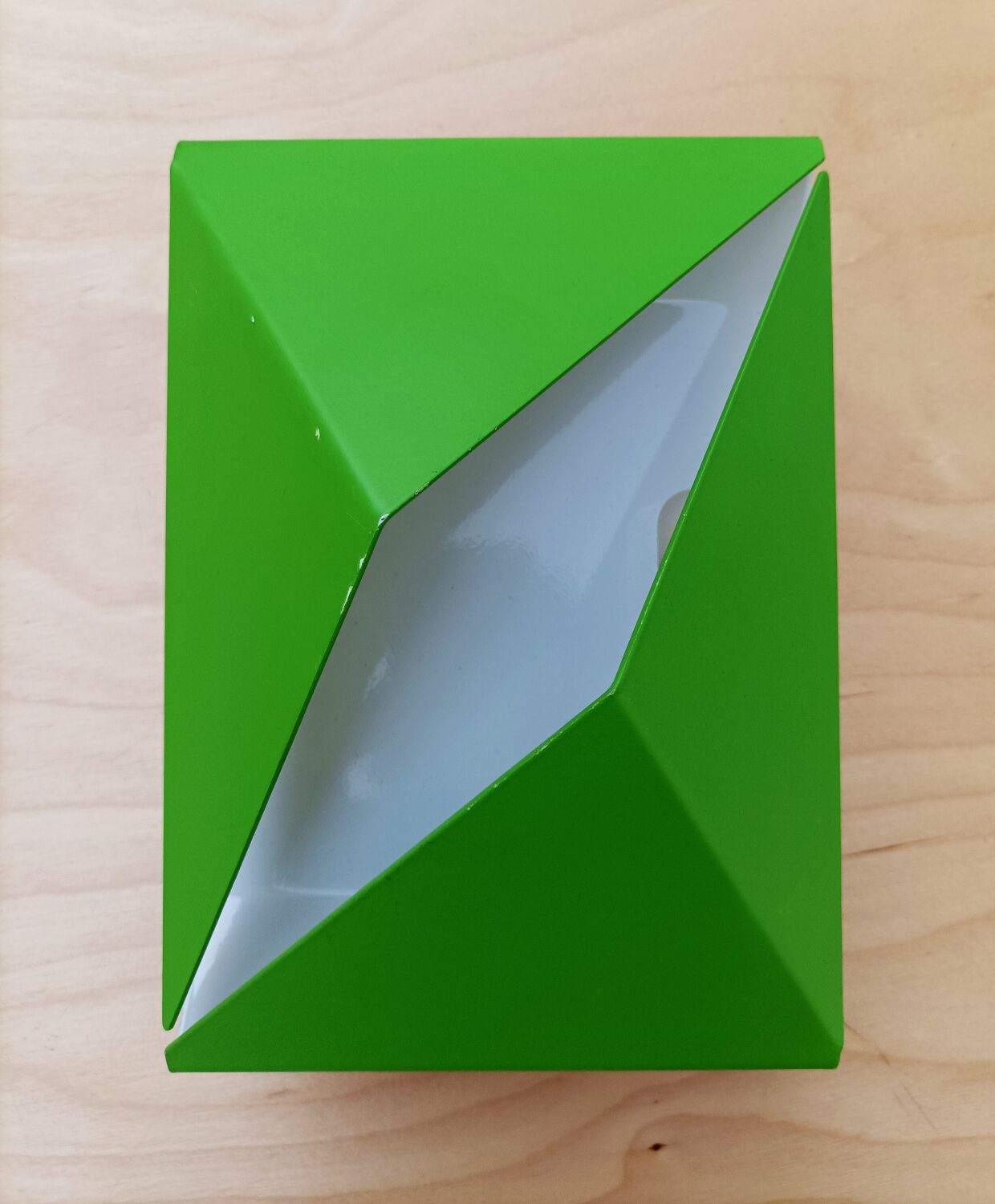 Wall lamp shape vintage origami