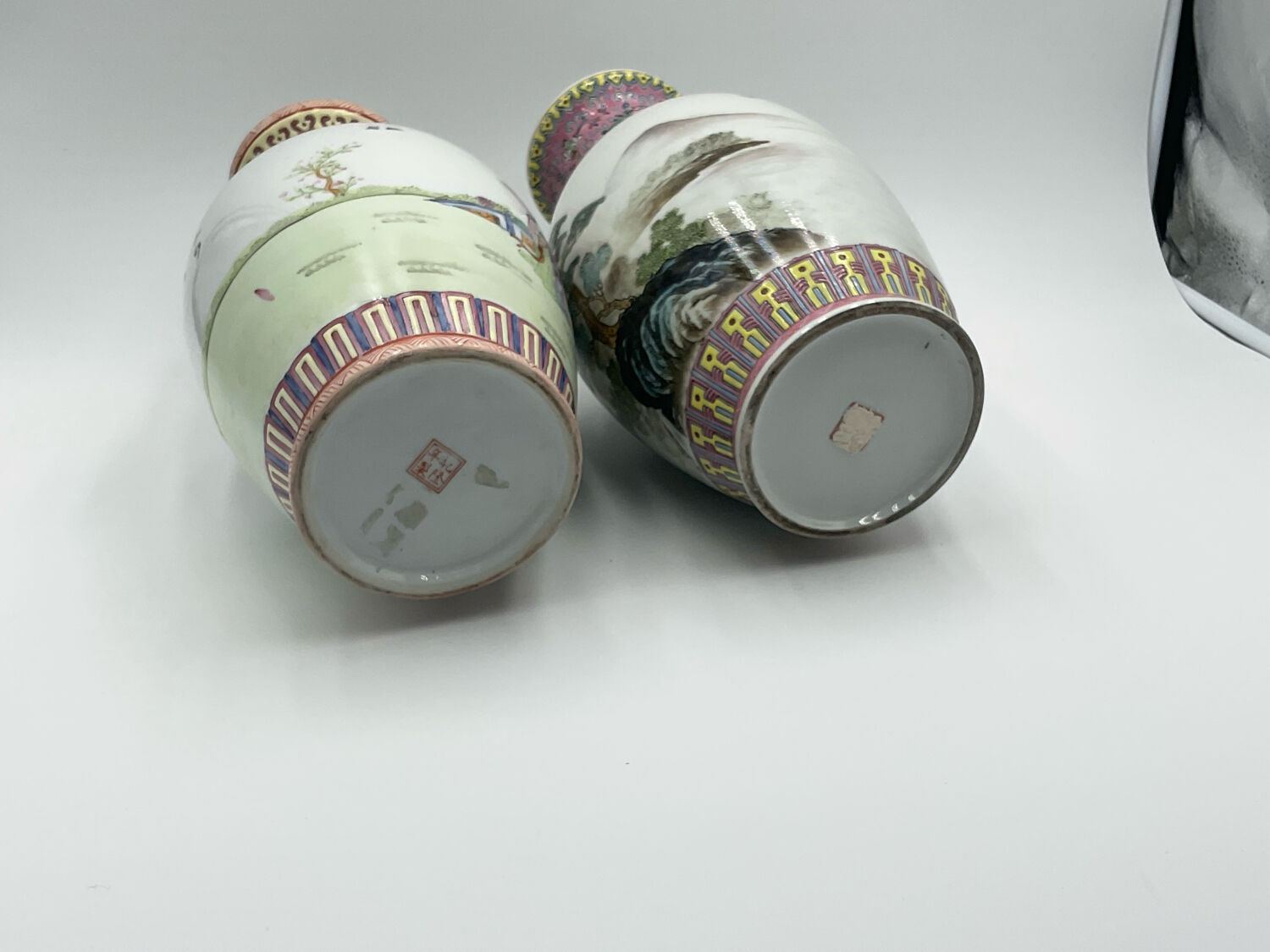 Chinese porcelain vases