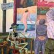 All sold! Large oil on canvas 1938.170 x125cm
