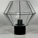 1960s 1970s Ceiling Lamp by Glashütte Limburg Germany Space Age Design