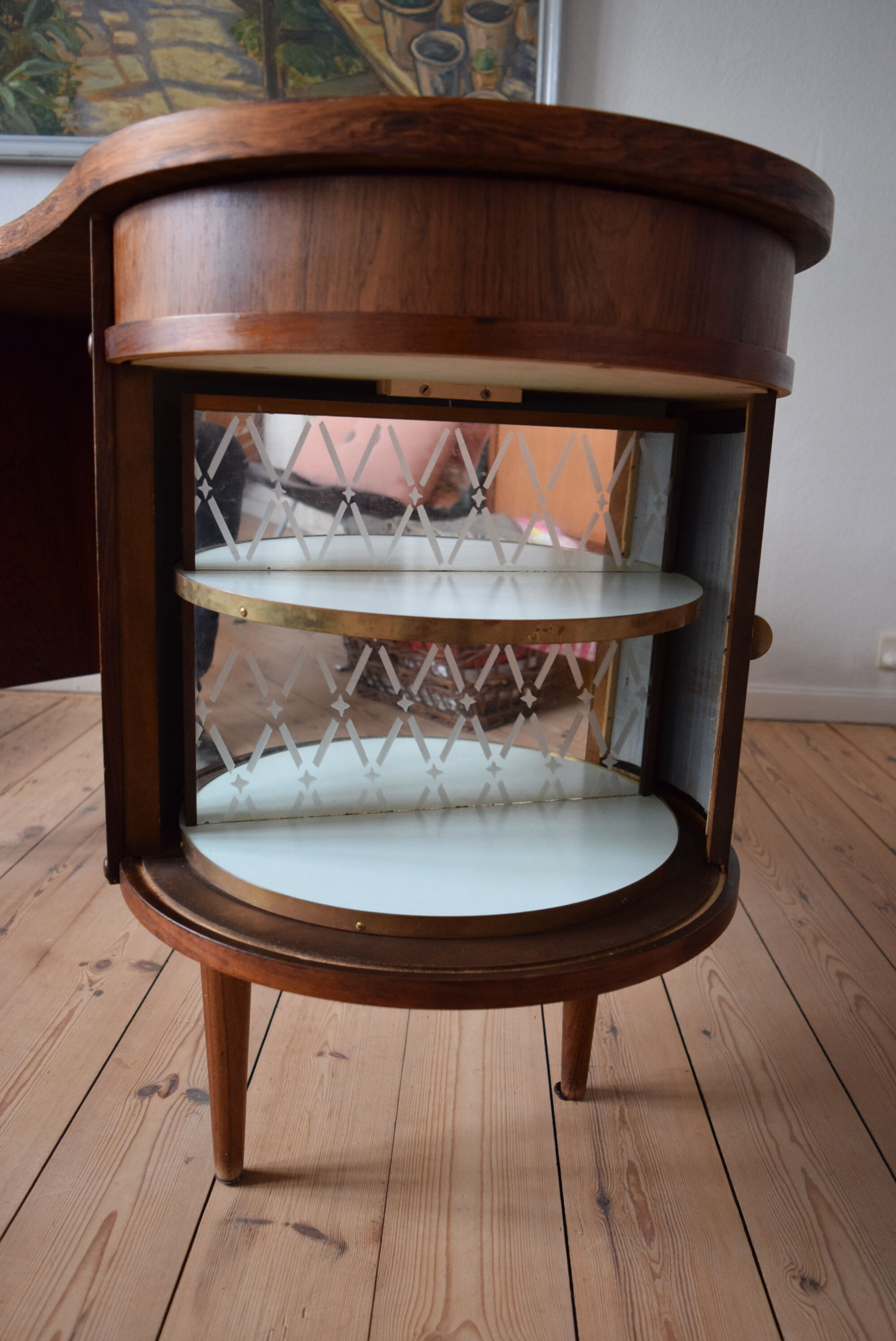 Danish Midcentury Kai Kristiansen Rosewood Desk, 1960s