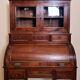 Bureau à cylindre époque Louis XVI en Acajou de Cuba massif circa 1760