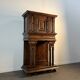 Credenza, carved walnut cabinet from the 17th century Renaissance.