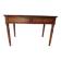 minister's desk - 2 drawers - solid wood - faux leather writing pad - Louis Philippe