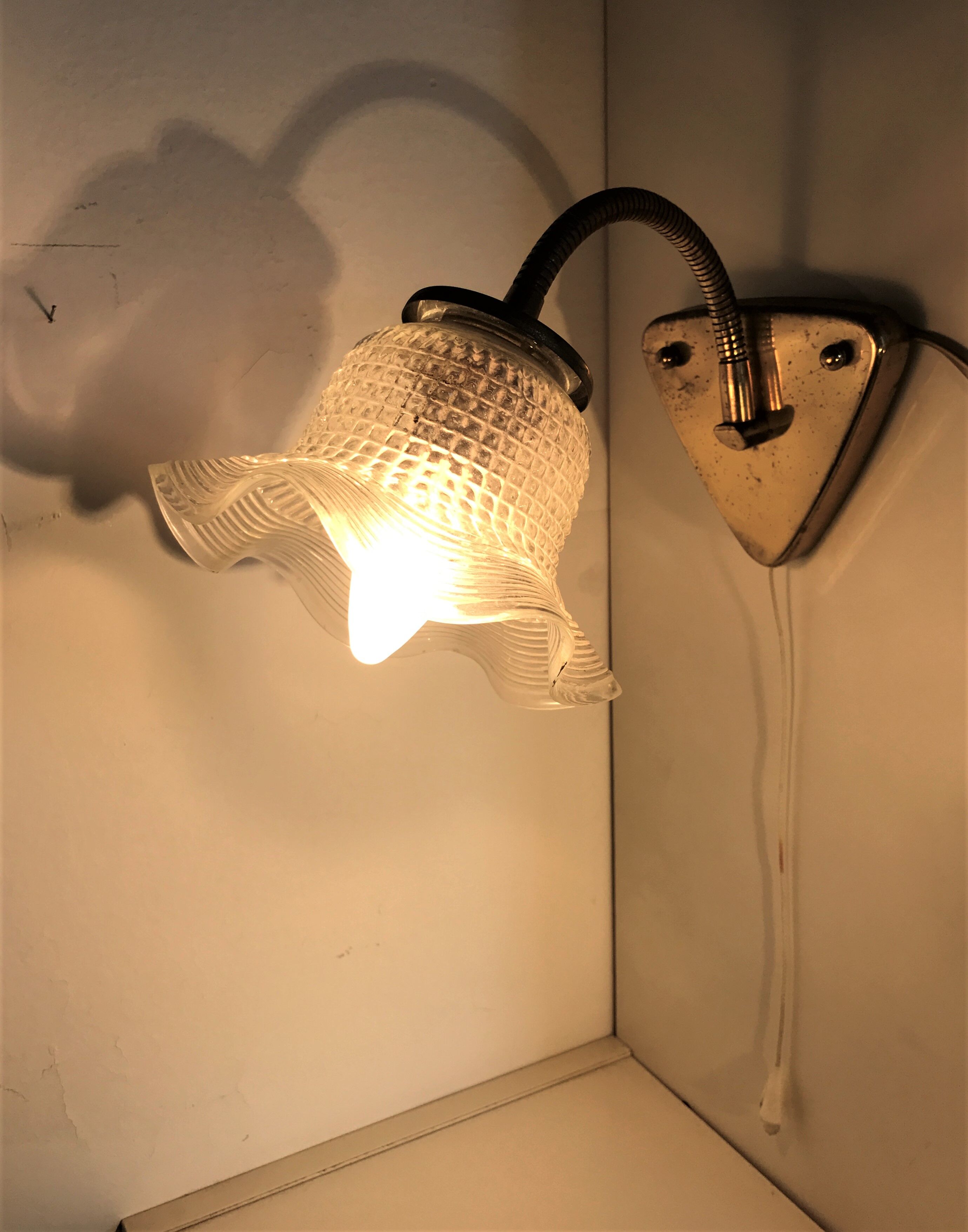Flexible wall sconce 1950