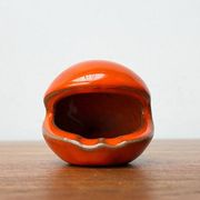 Whale Figurine Ashtray in Ceramic by Ceramica D'Arte, Salerno, Italy, 1970s