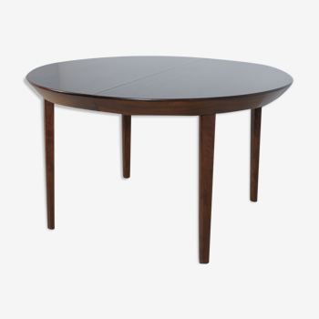 Mid-Century Rosewood Extendable Table by Ole Hald for Gudme Møbelfabrik, 1970s